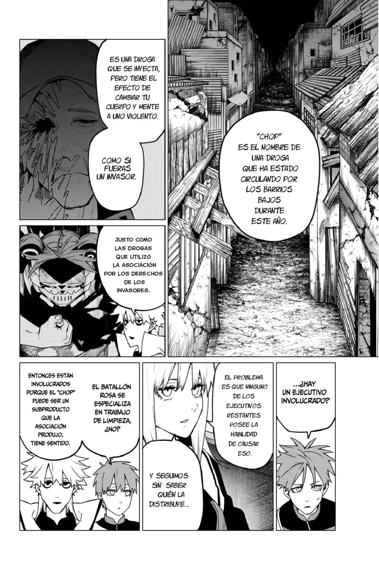 Sentai Daishikkaku capítulo 135, página 6
