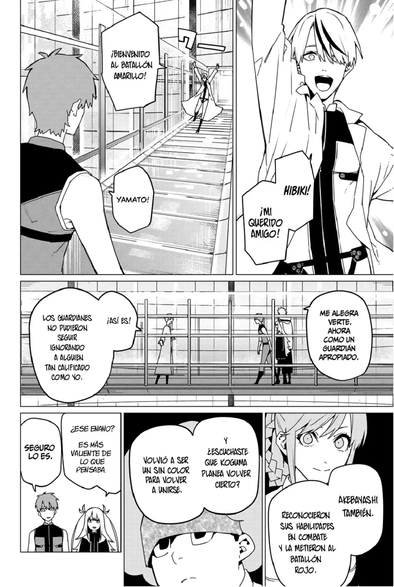Sentai Daishikkaku capítulo 135, página 8