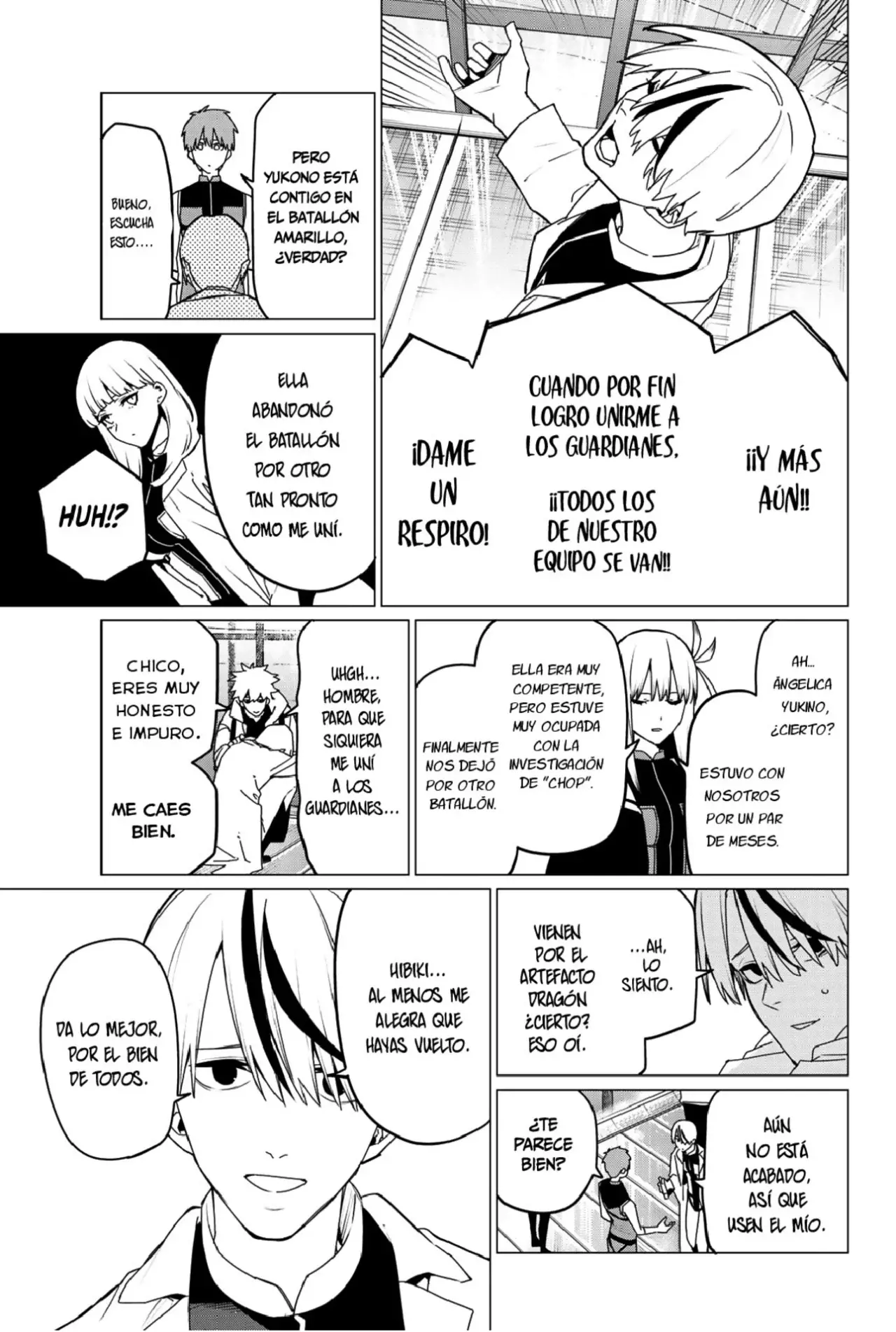 Sentai Daishikkaku capítulo 135, página 9