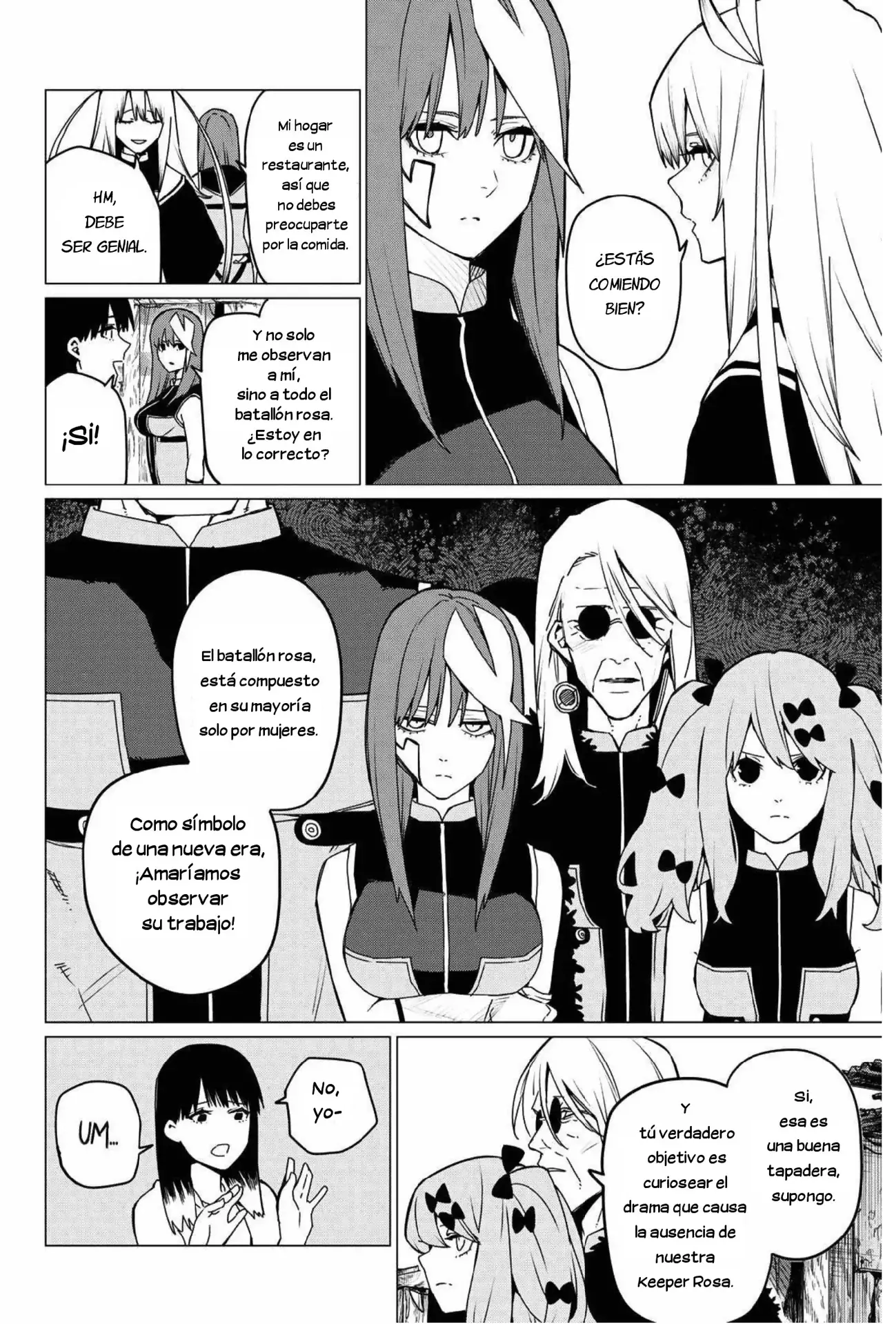 Sentai Daishikkaku capítulo 136, página 2