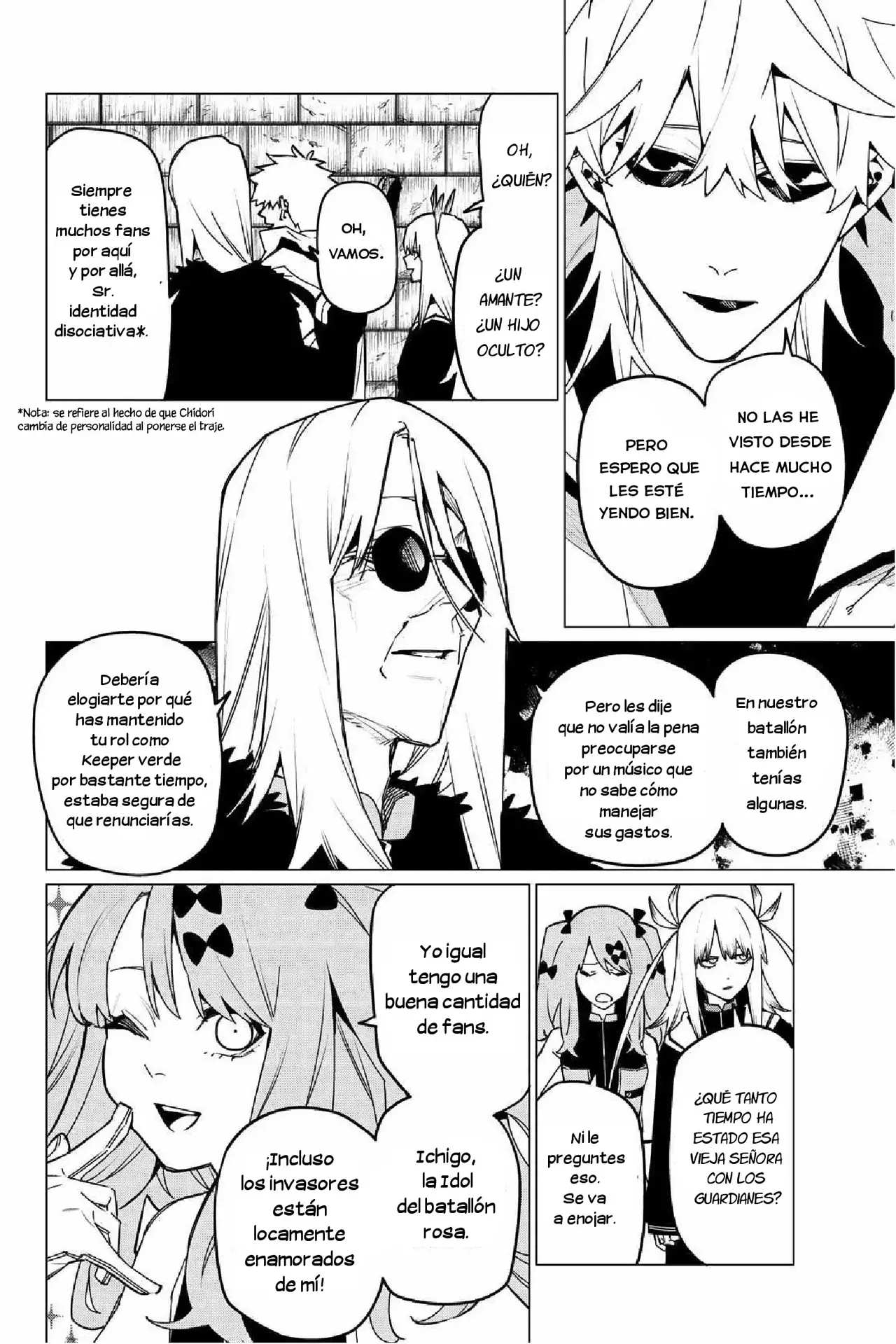 Sentai Daishikkaku capítulo 136, página 6