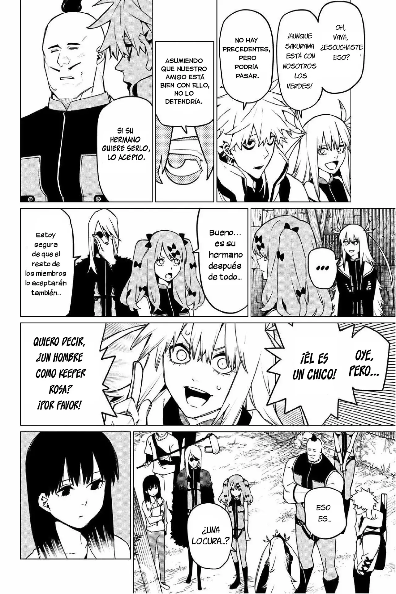Sentai Daishikkaku capítulo 136, página 10