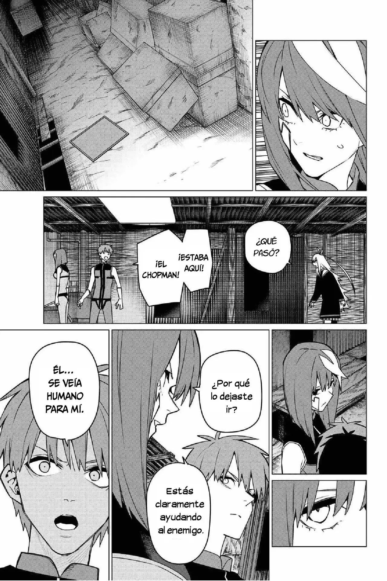 Sentai Daishikkaku capítulo 137, página 3