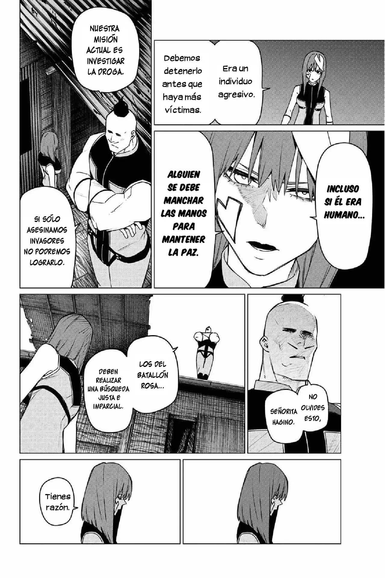 Sentai Daishikkaku capítulo 137, página 4