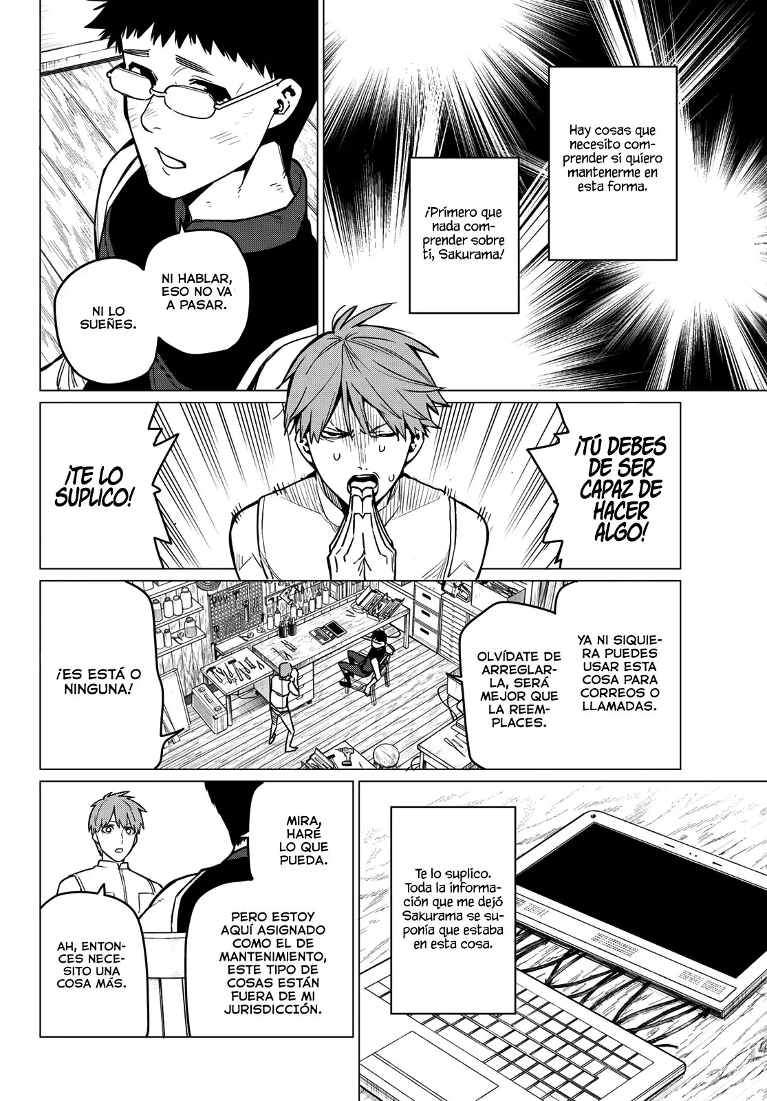 Sentai Daishikkaku capítulo 14, página 3