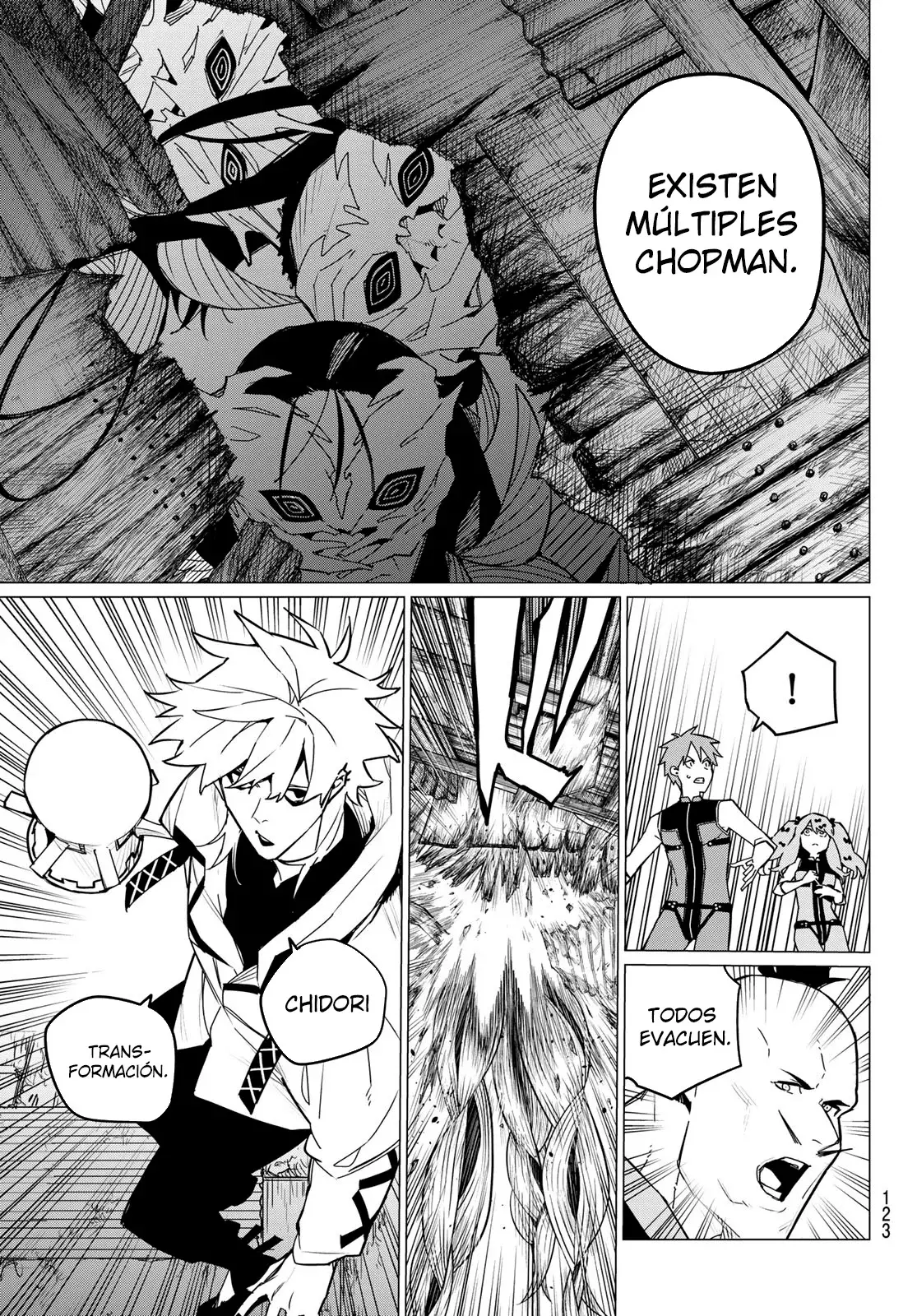 Sentai Daishikkaku capítulo 140, página 8