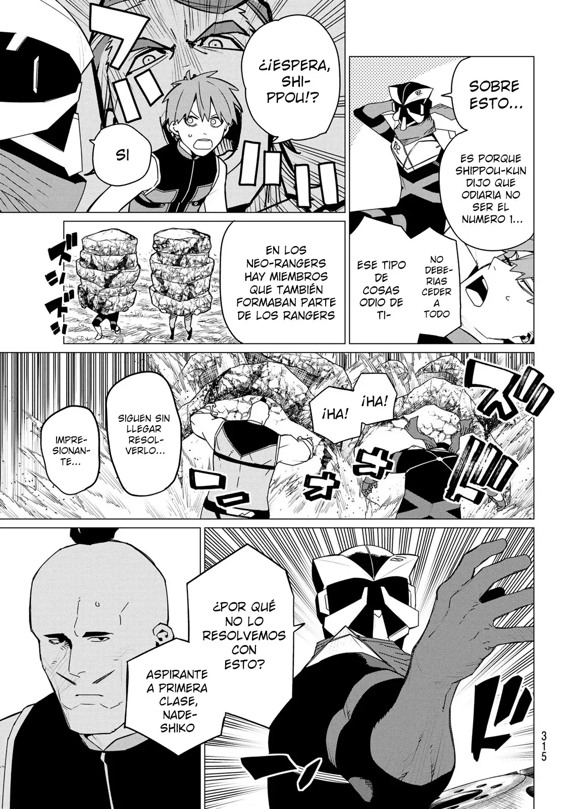 Sentai Daishikkaku capítulo 142, página 9