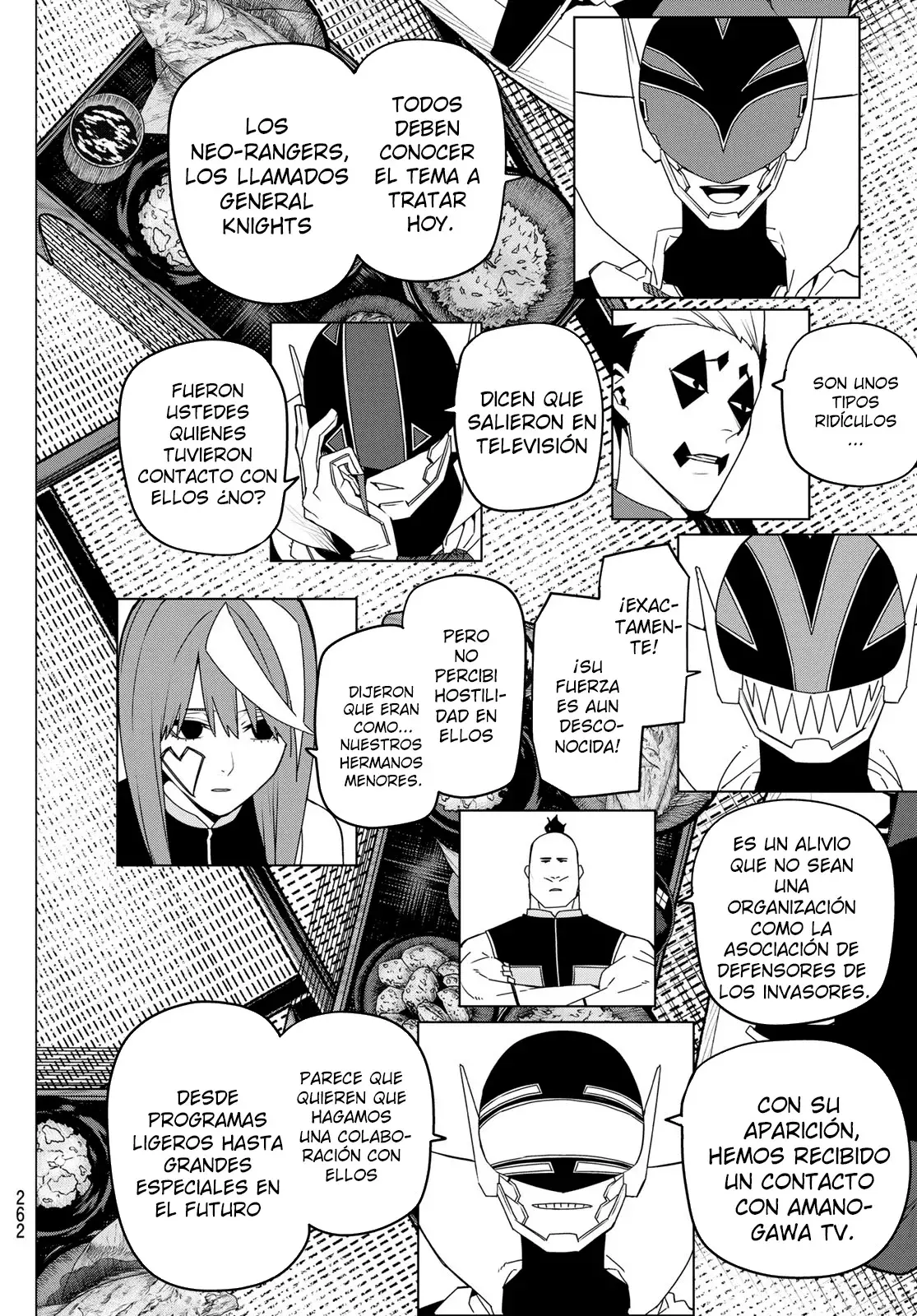 Sentai Daishikkaku capítulo 143, página 6