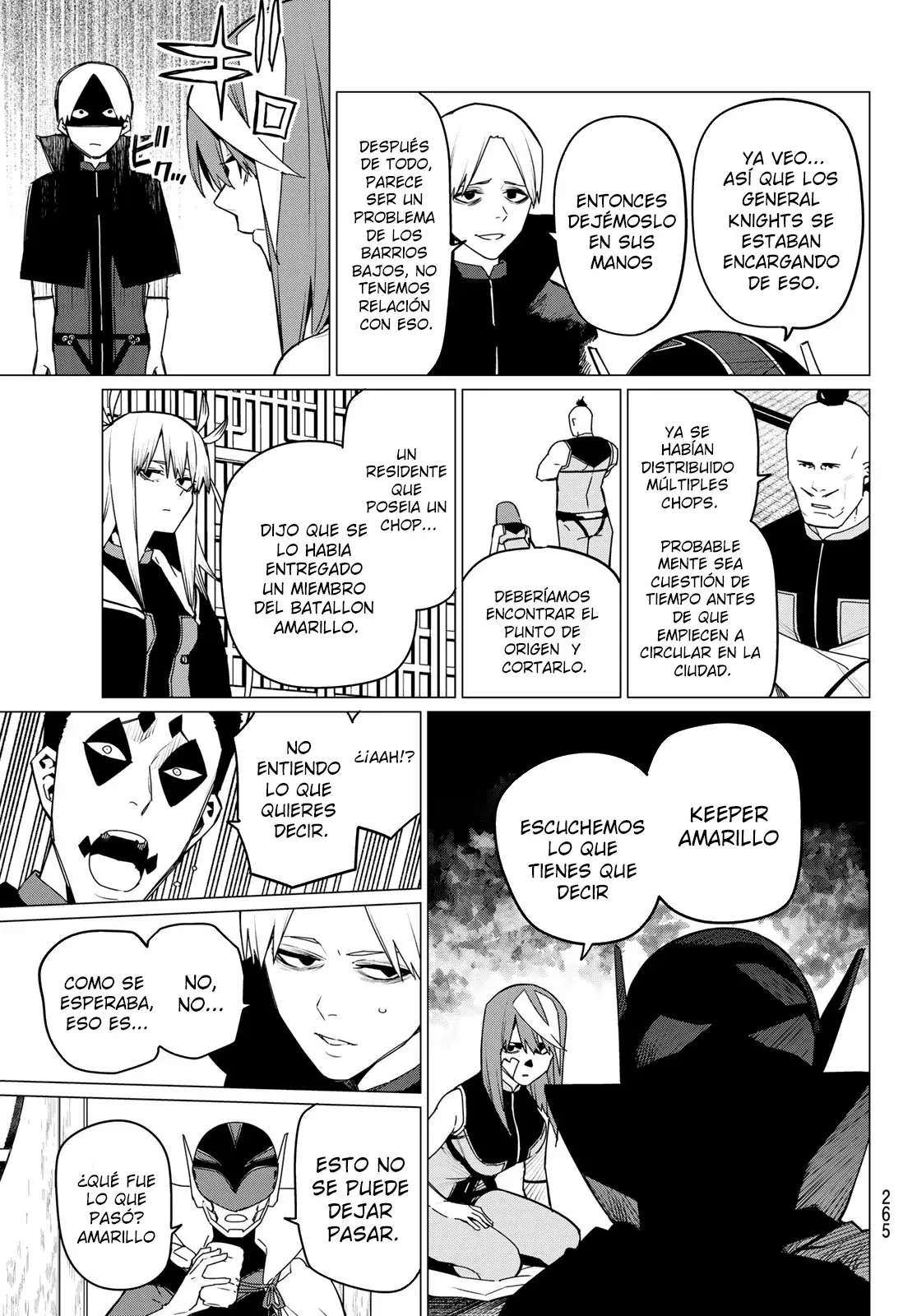 Sentai Daishikkaku capítulo 143, página 9
