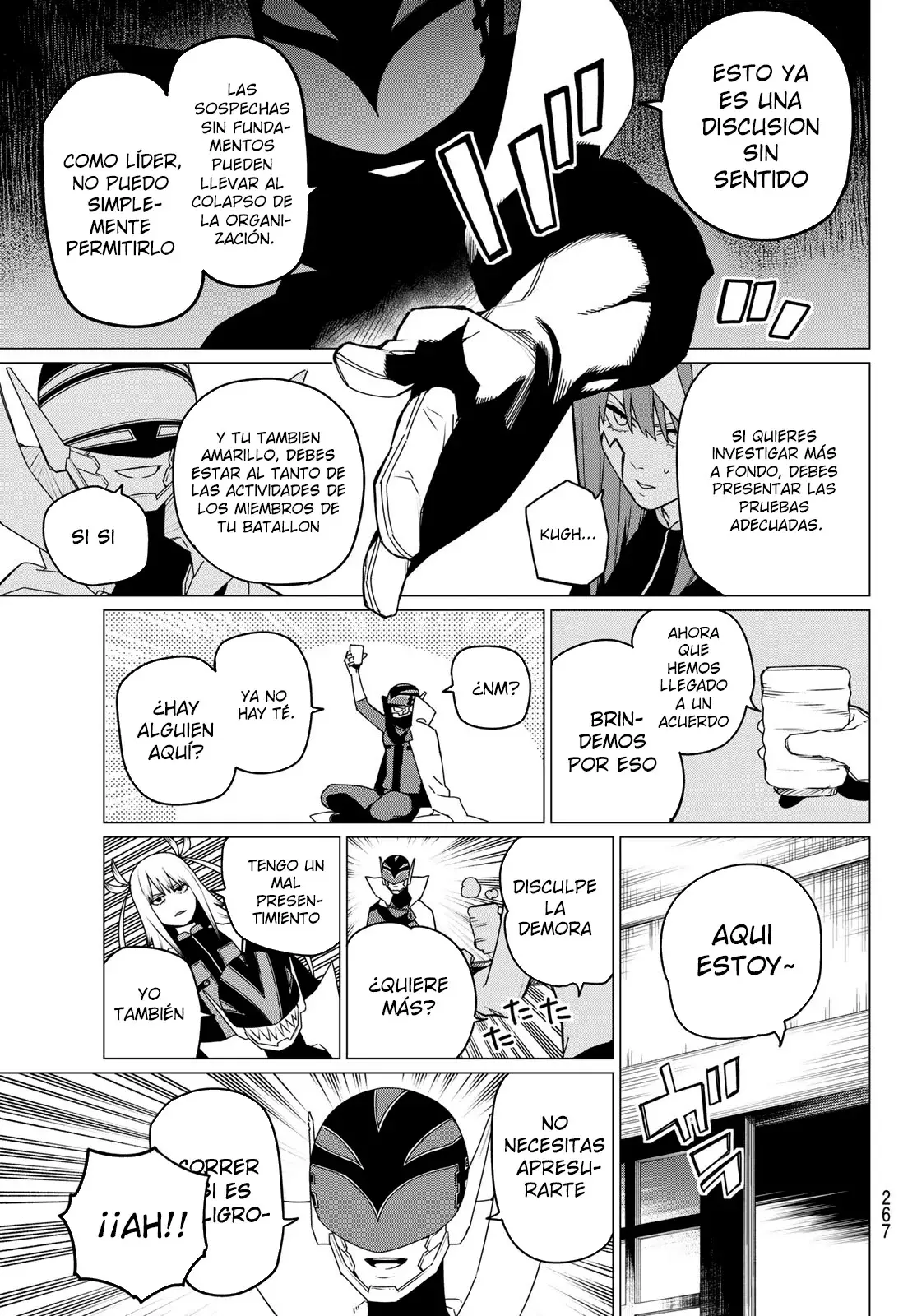 Sentai Daishikkaku capítulo 143, página 11