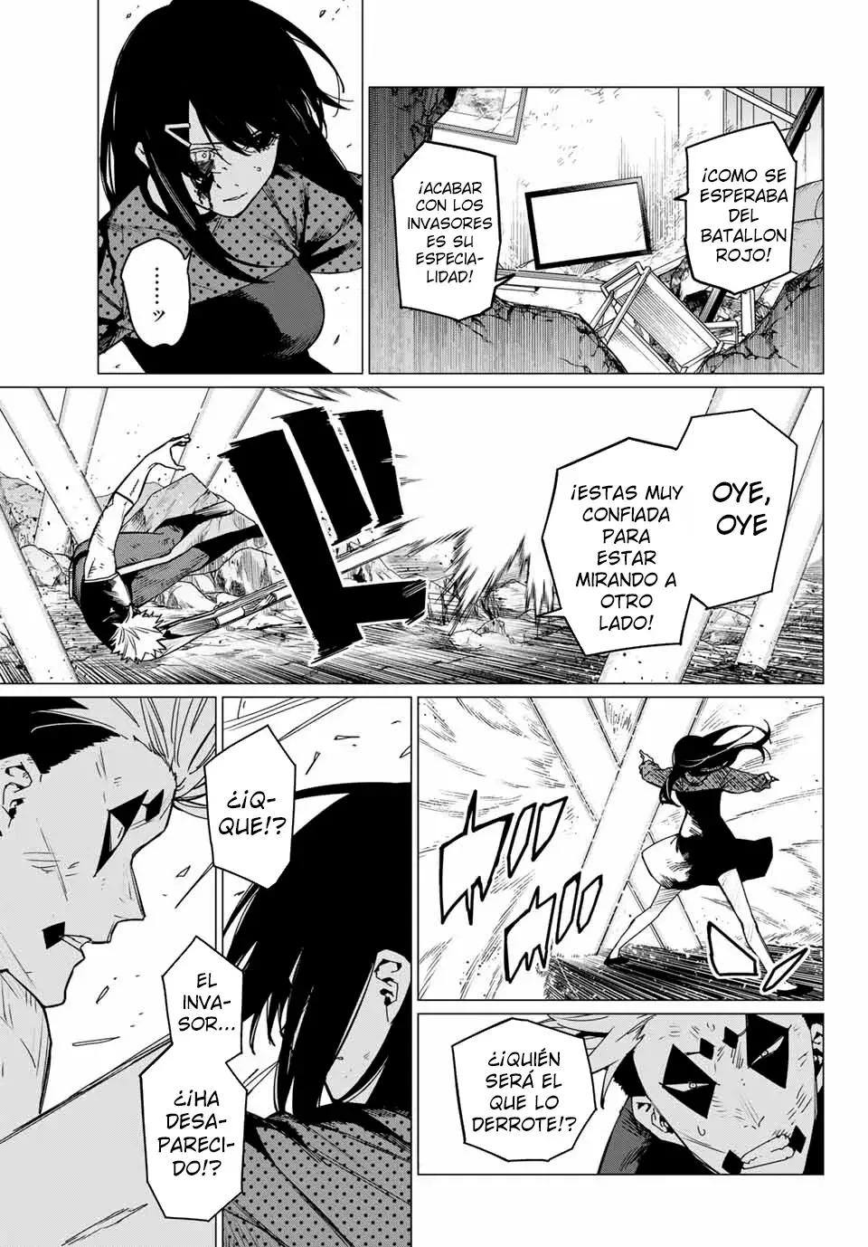 Sentai Daishikkaku capítulo 148, página 5