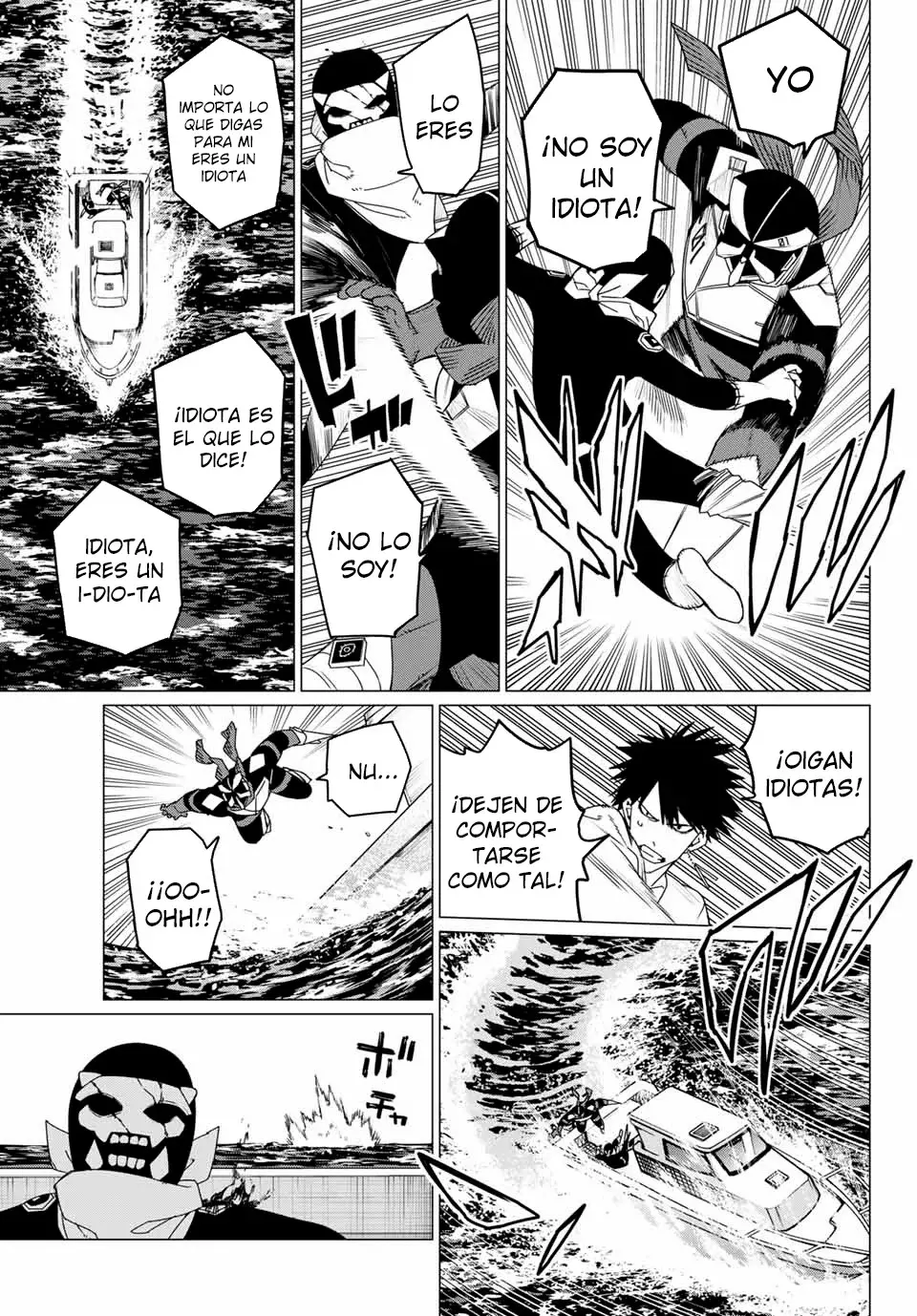 Sentai Daishikkaku capítulo 148, página 13