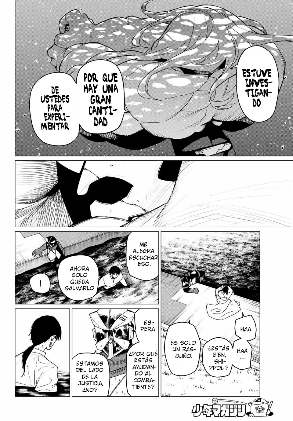 Sentai Daishikkaku capítulo 149, página 8