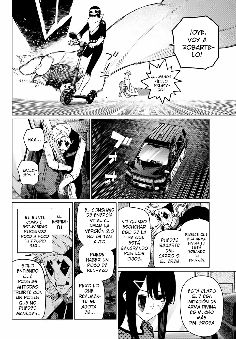 Sentai Daishikkaku capítulo 150, página 8
