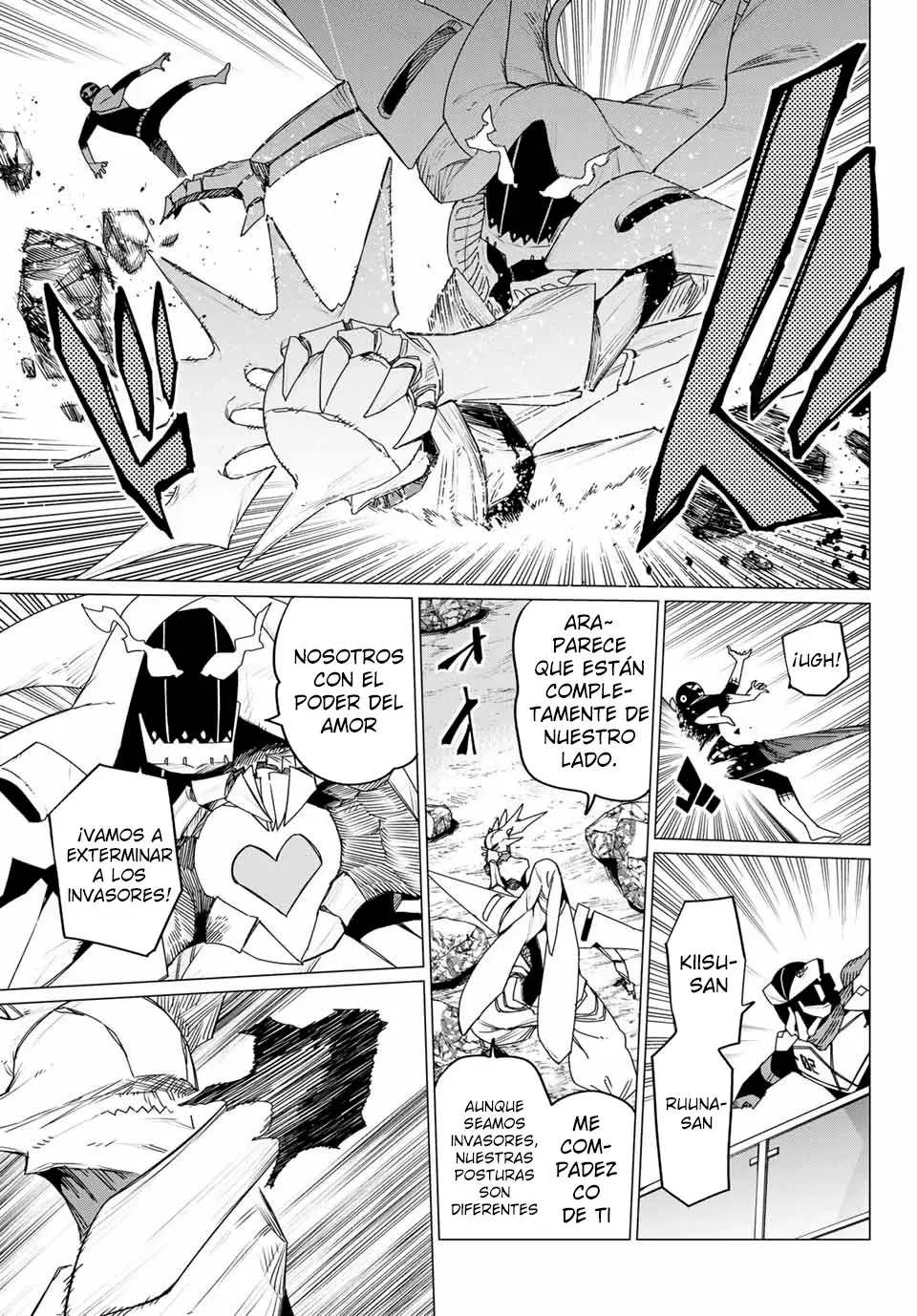 Sentai Daishikkaku capítulo 152, página 7
