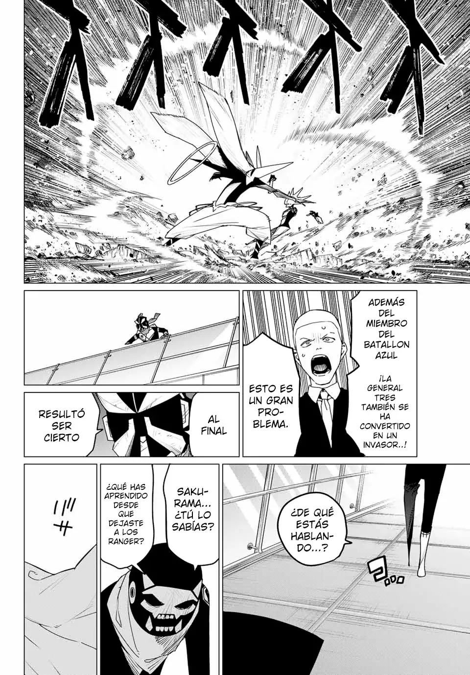 Sentai Daishikkaku capítulo 152, página 8