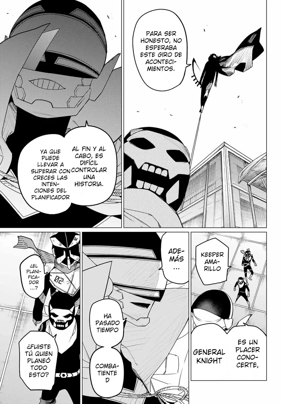 Sentai Daishikkaku capítulo 152, página 9
