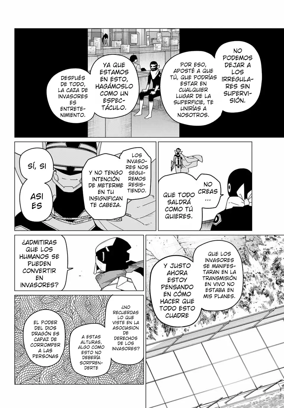 Sentai Daishikkaku capítulo 152, página 10