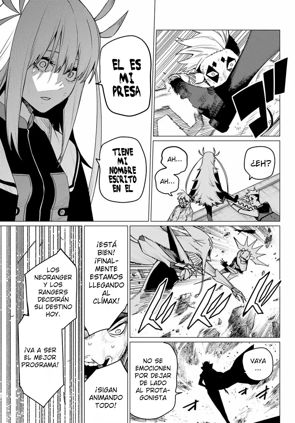 Sentai Daishikkaku capítulo 152, página 15