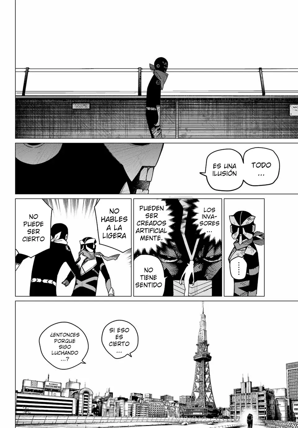 Sentai Daishikkaku capítulo 152, página 16