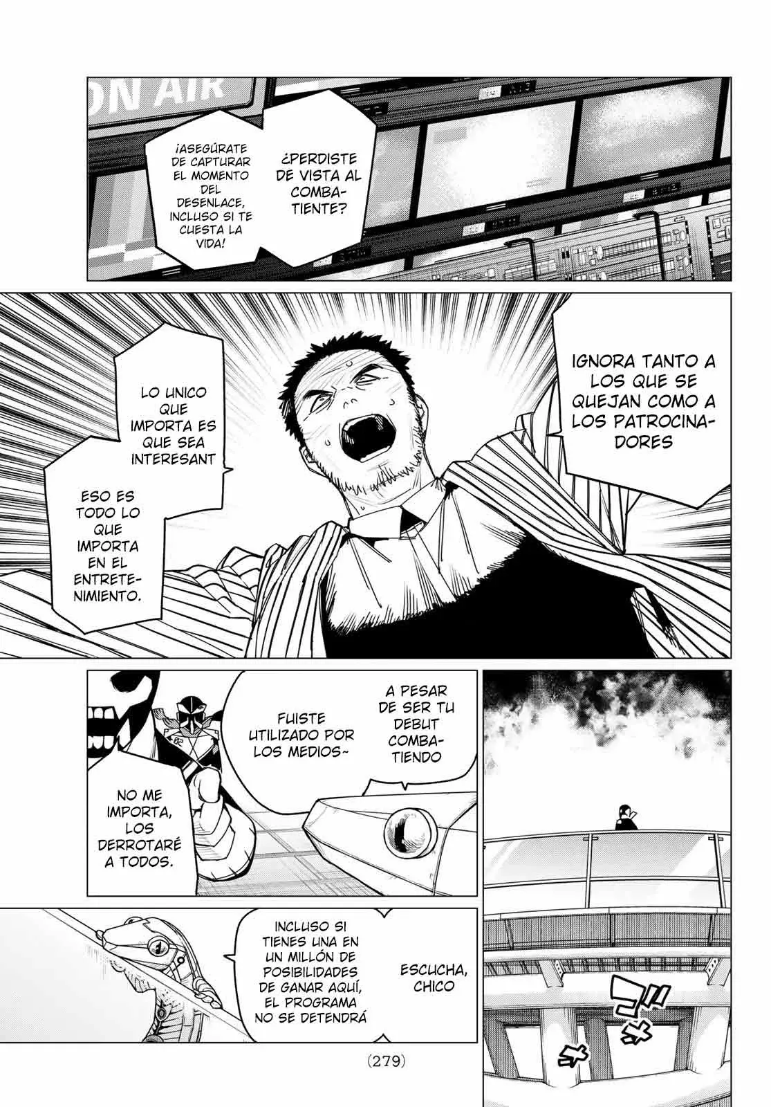 Sentai Daishikkaku capítulo 153, página 5