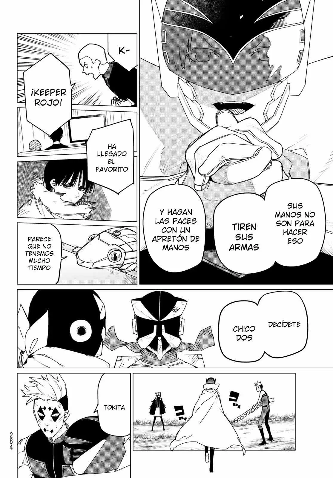Sentai Daishikkaku capítulo 153, página 10