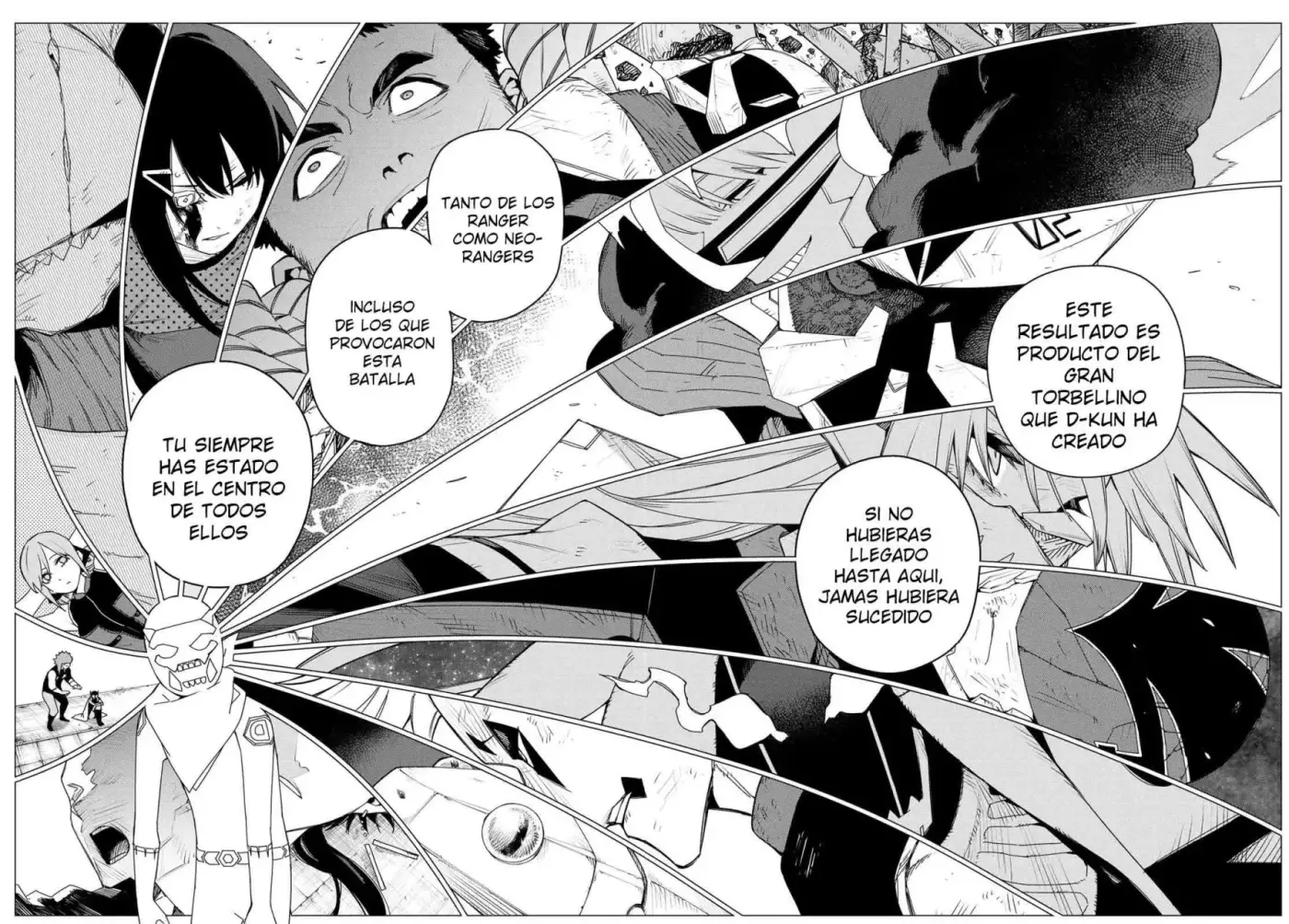 Sentai Daishikkaku capítulo 153, página 14