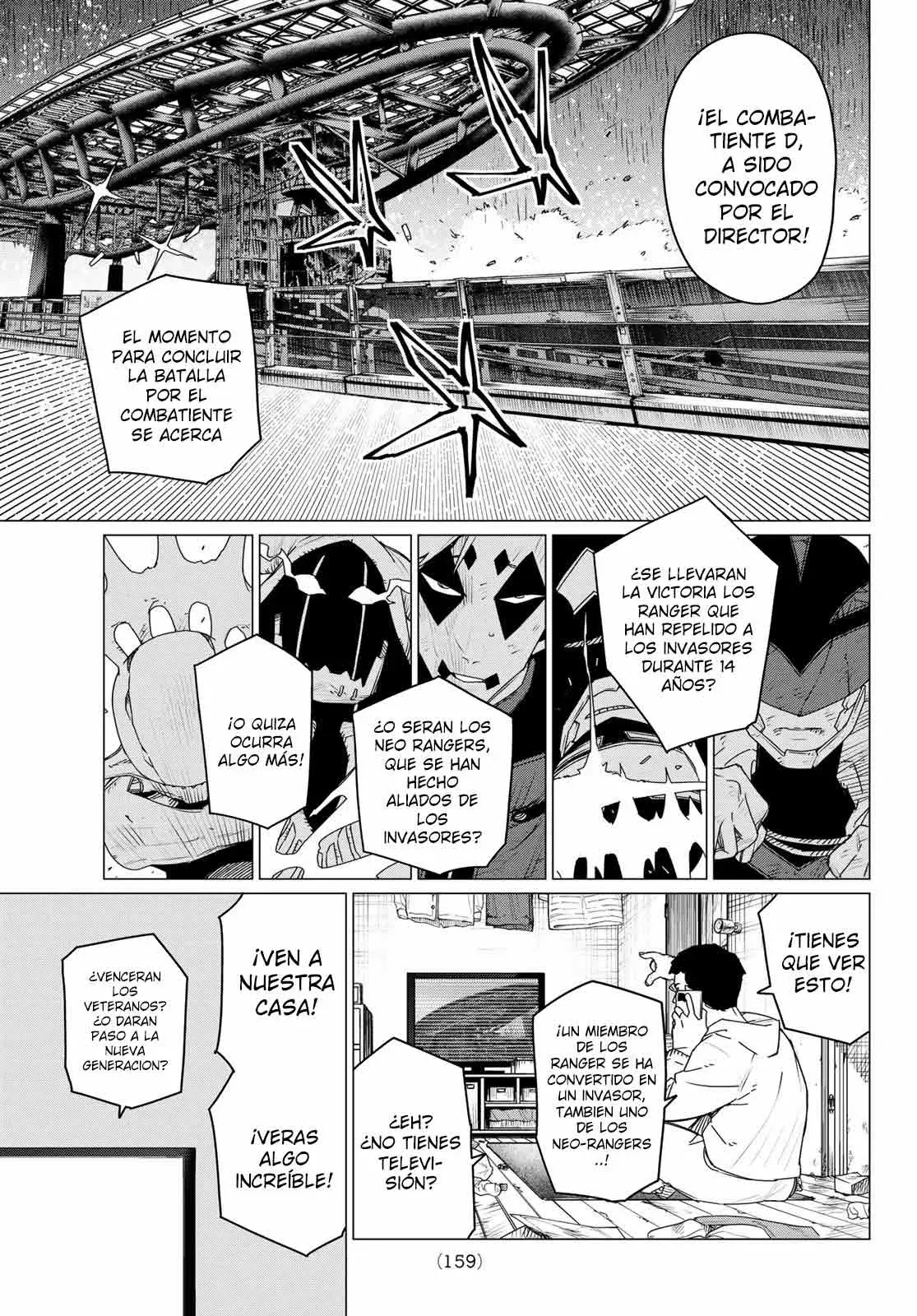 Sentai Daishikkaku capítulo 154, página 5