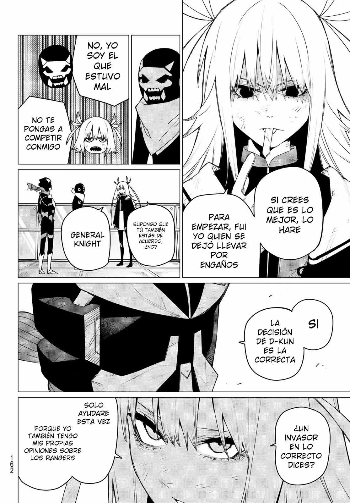 Sentai Daishikkaku capítulo 154, página 8