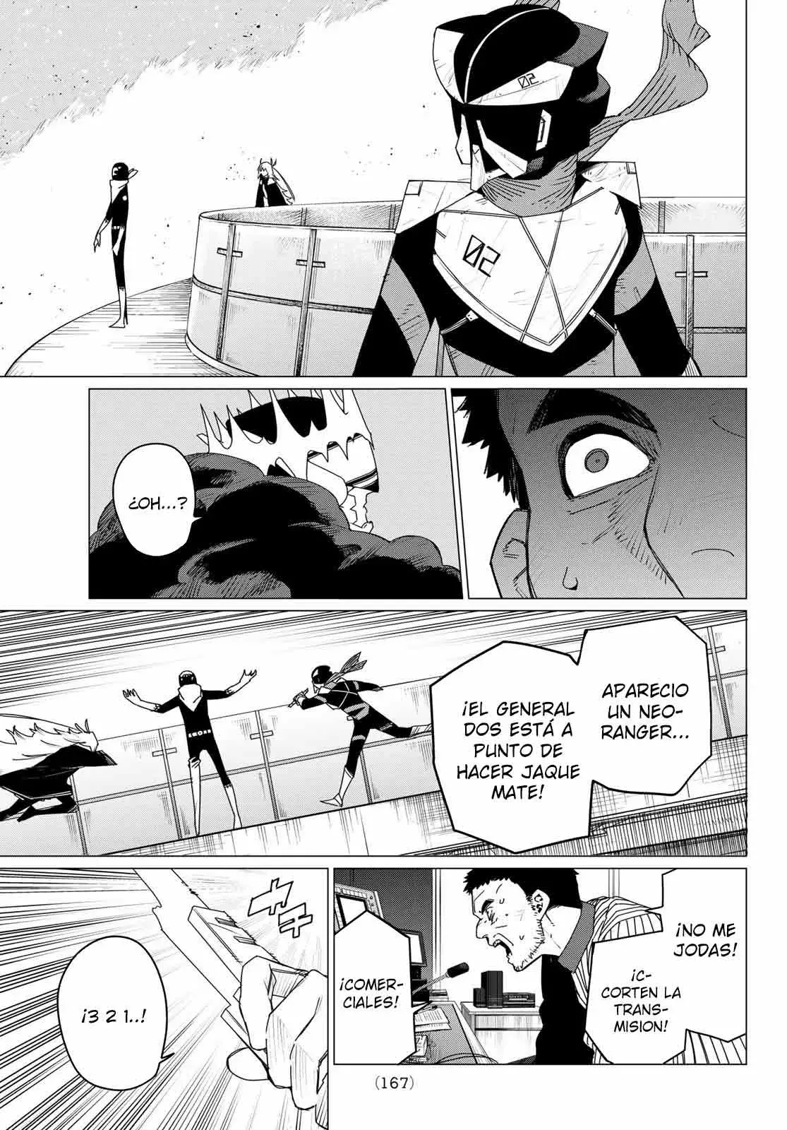 Sentai Daishikkaku capítulo 154, página 13