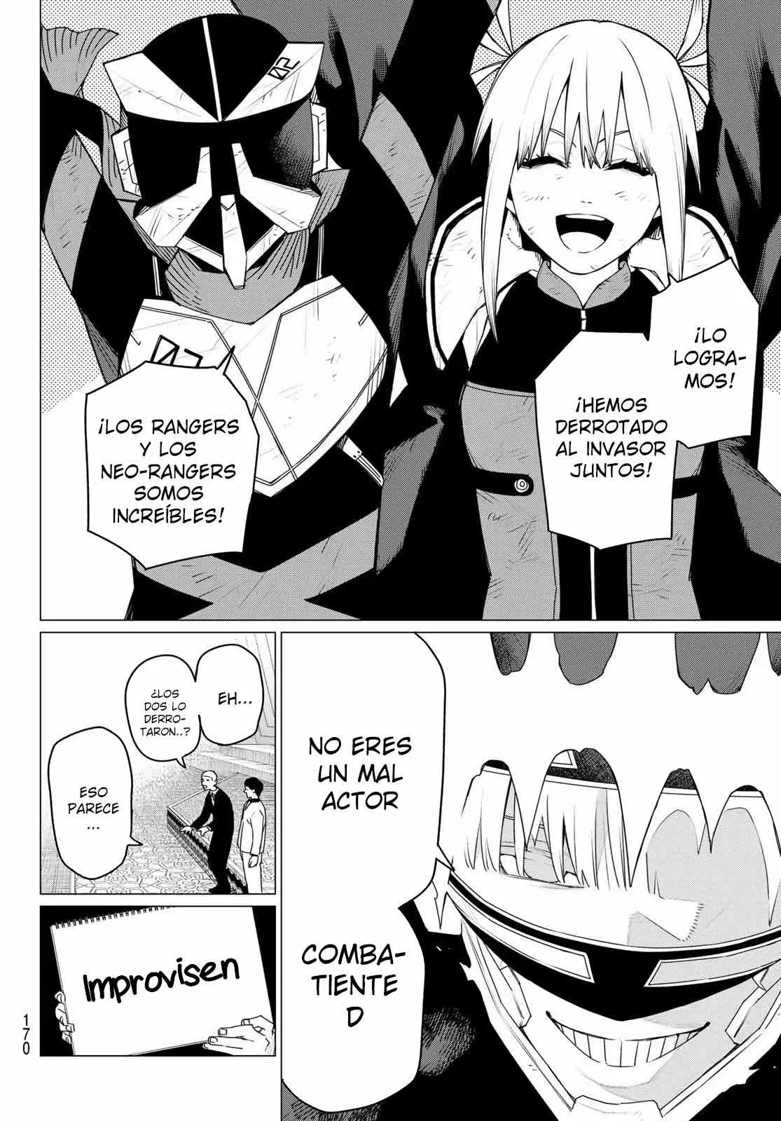 Sentai Daishikkaku capítulo 154, página 16