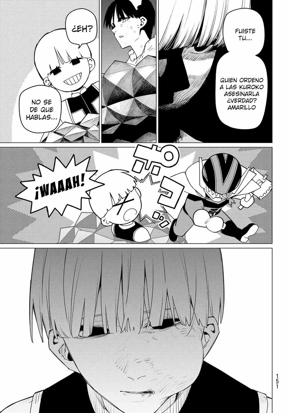 Sentai Daishikkaku capítulo 158, página 8