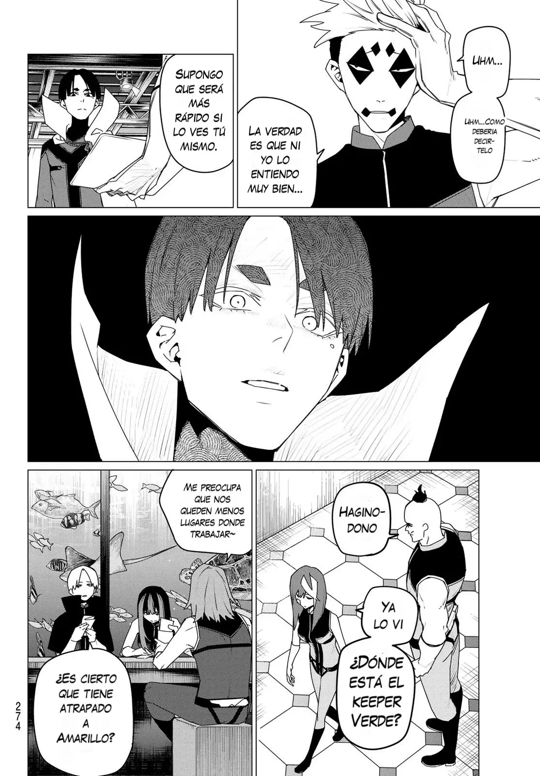 Sentai Daishikkaku capítulo 160, página 4