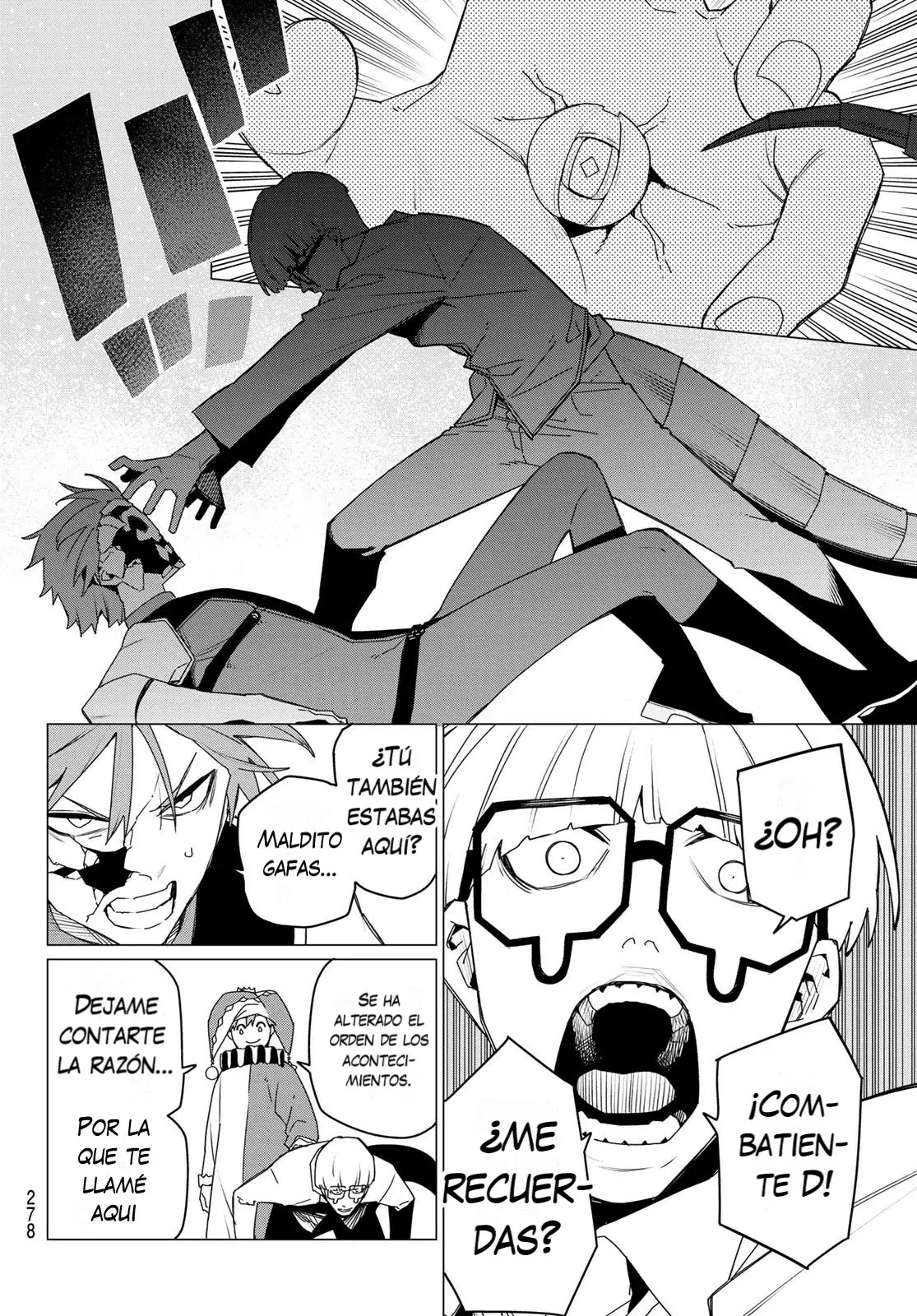 Sentai Daishikkaku capítulo 160, página 8