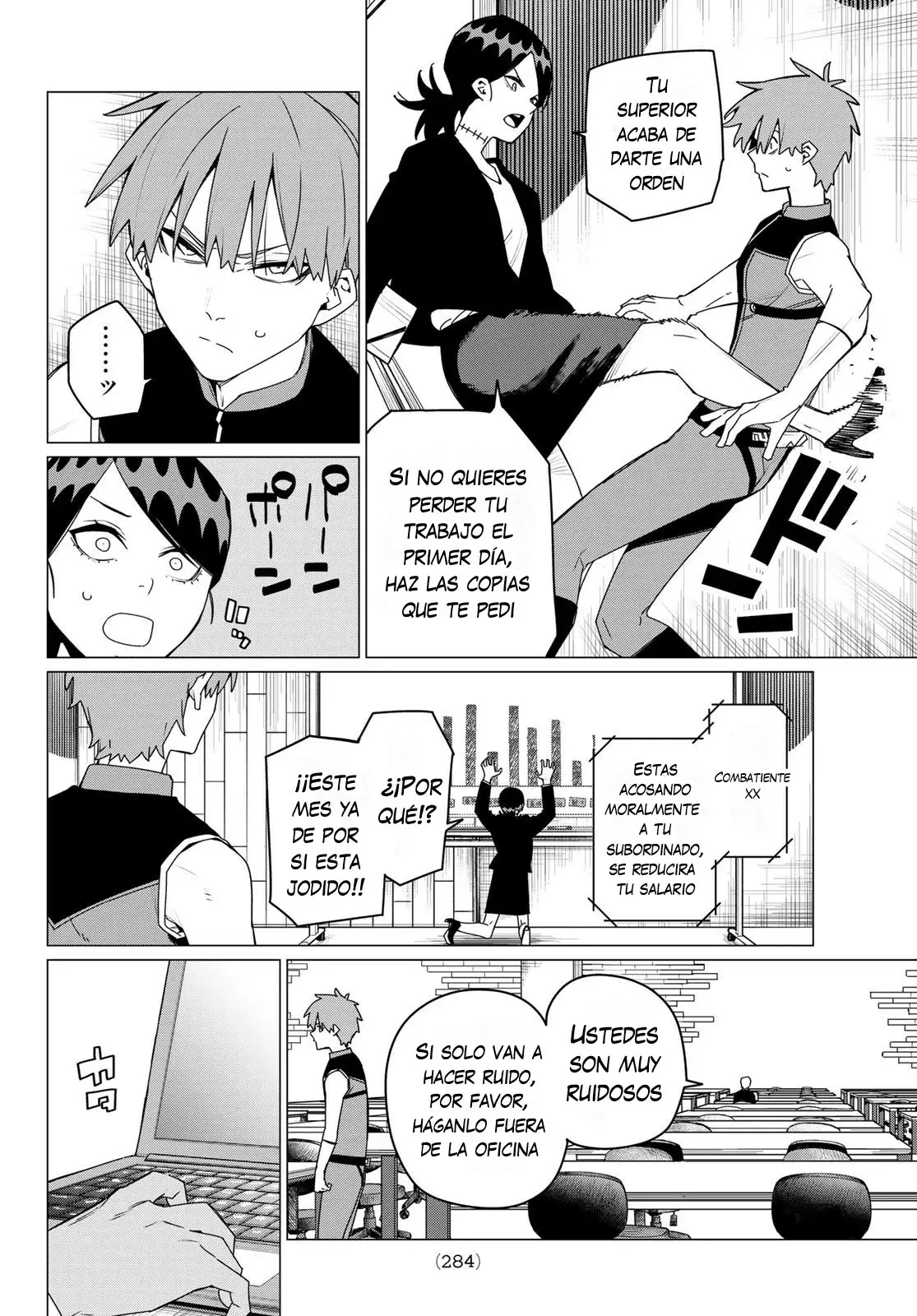 Sentai Daishikkaku capítulo 160, página 14