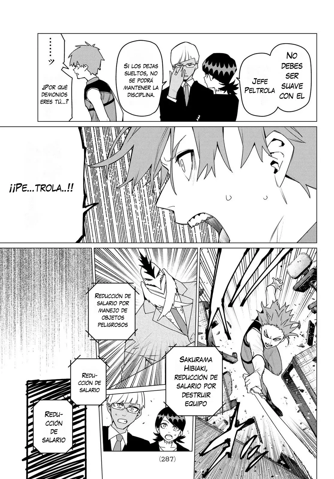 Sentai Daishikkaku capítulo 160, página 17