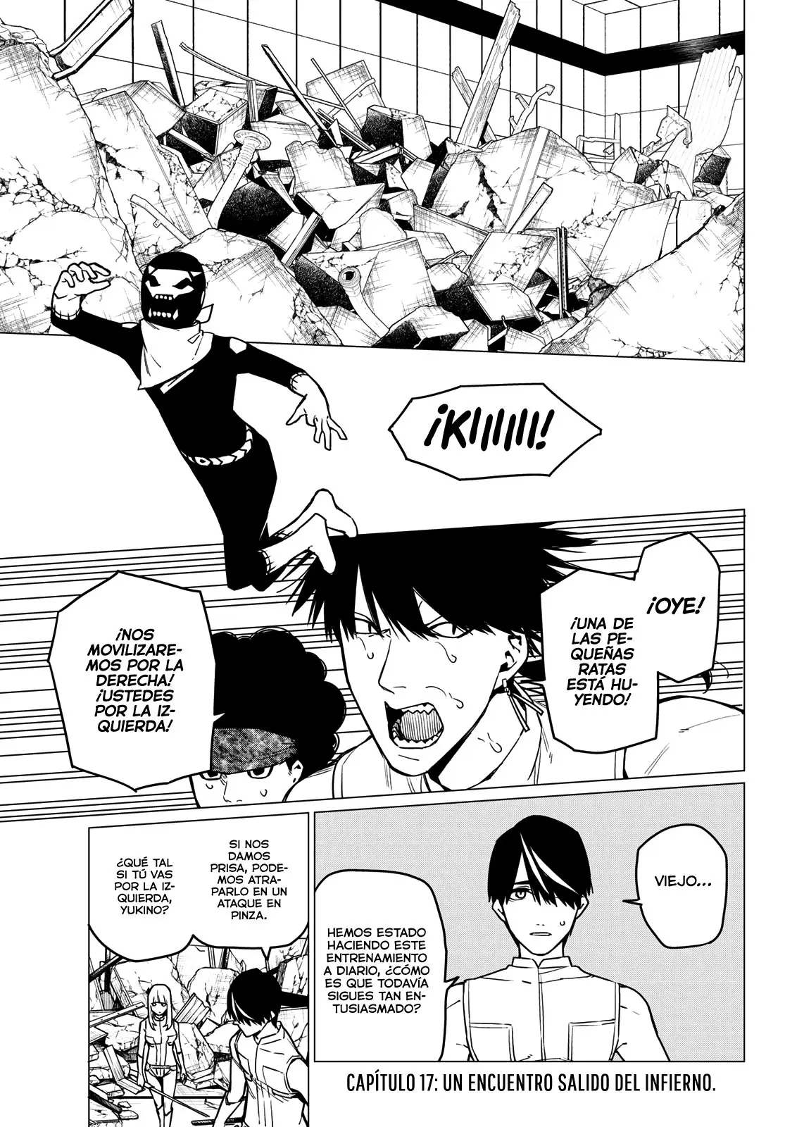 Sentai Daishikkaku capítulo 17, página 4