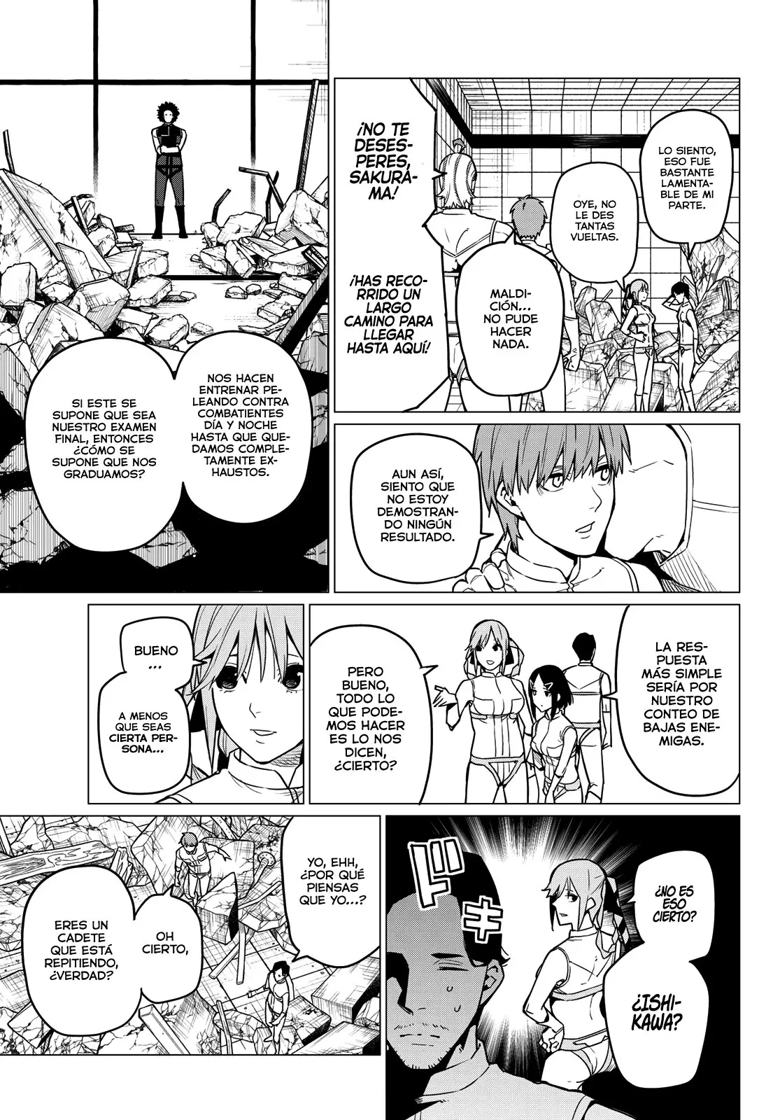 Sentai Daishikkaku capítulo 17, página 8
