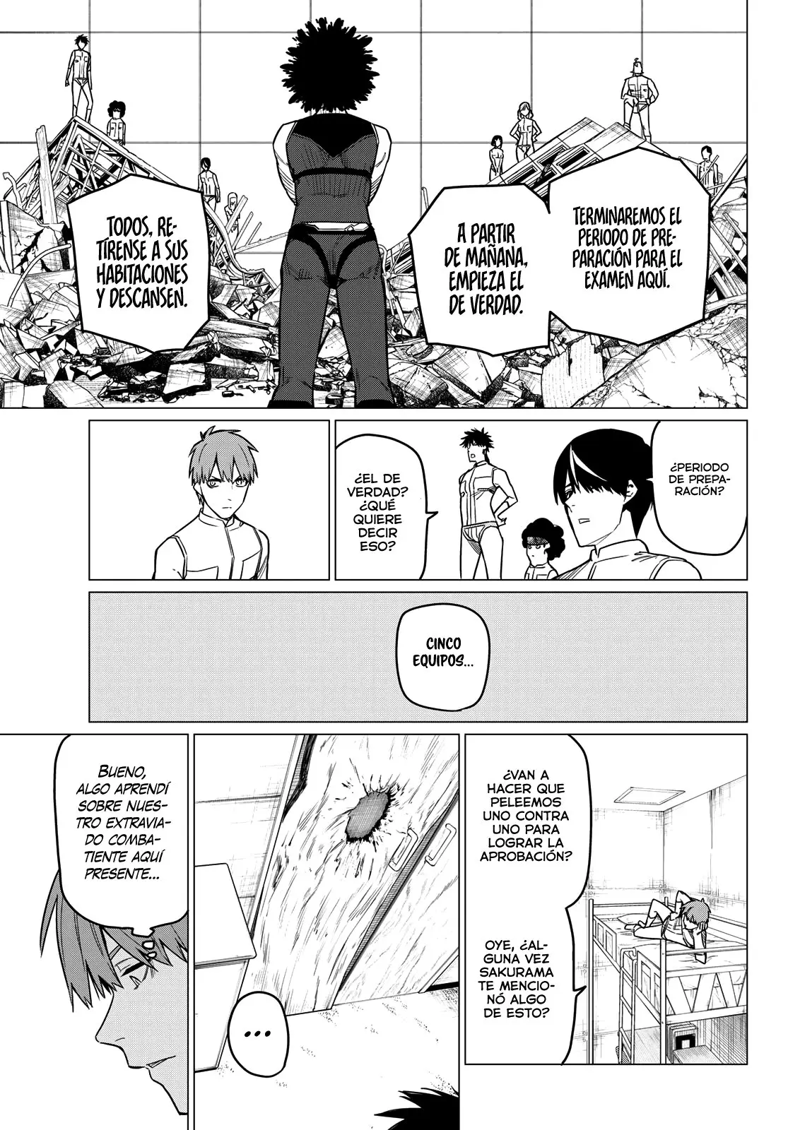 Sentai Daishikkaku capítulo 17, página 12