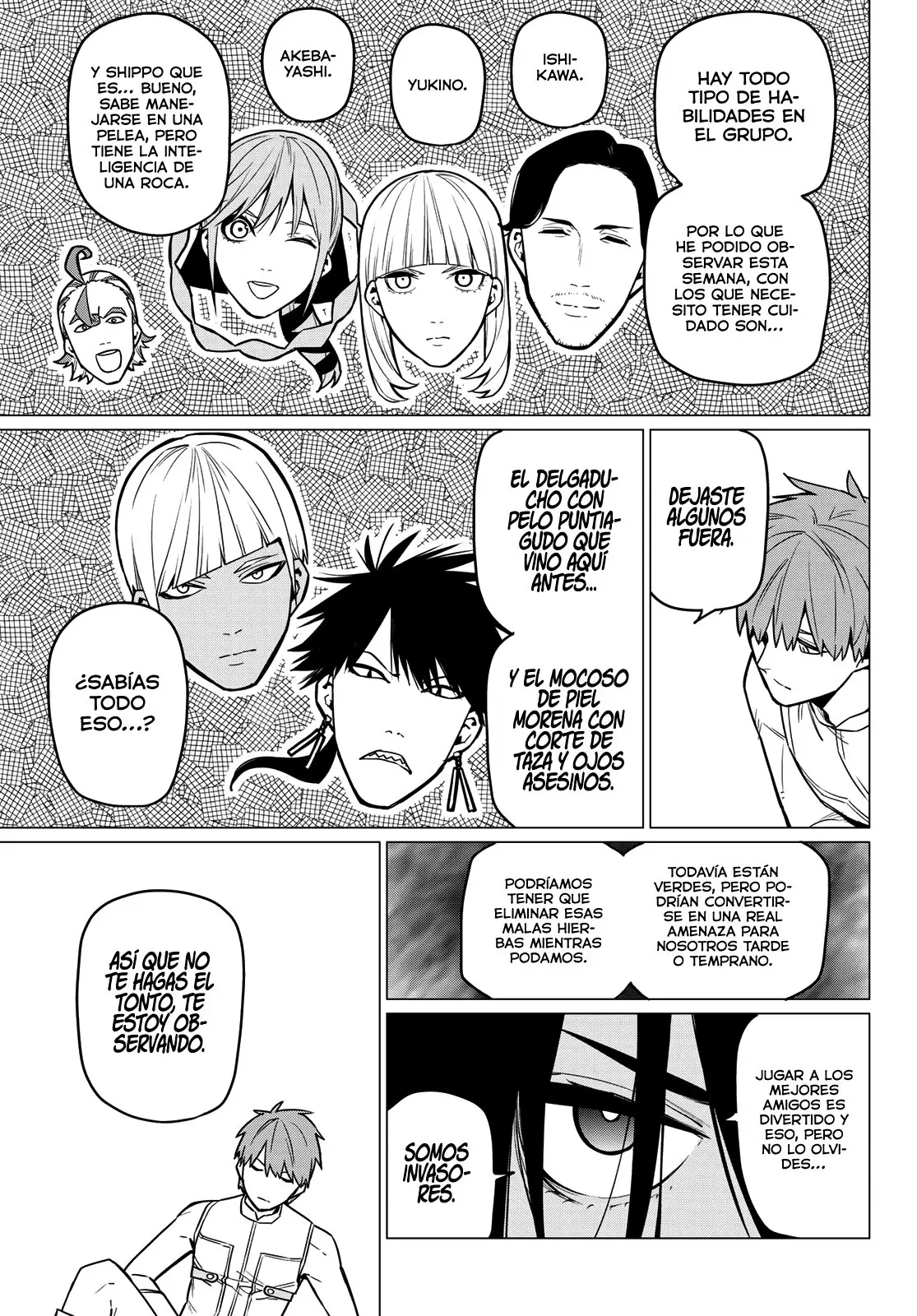 Sentai Daishikkaku capítulo 17, página 14