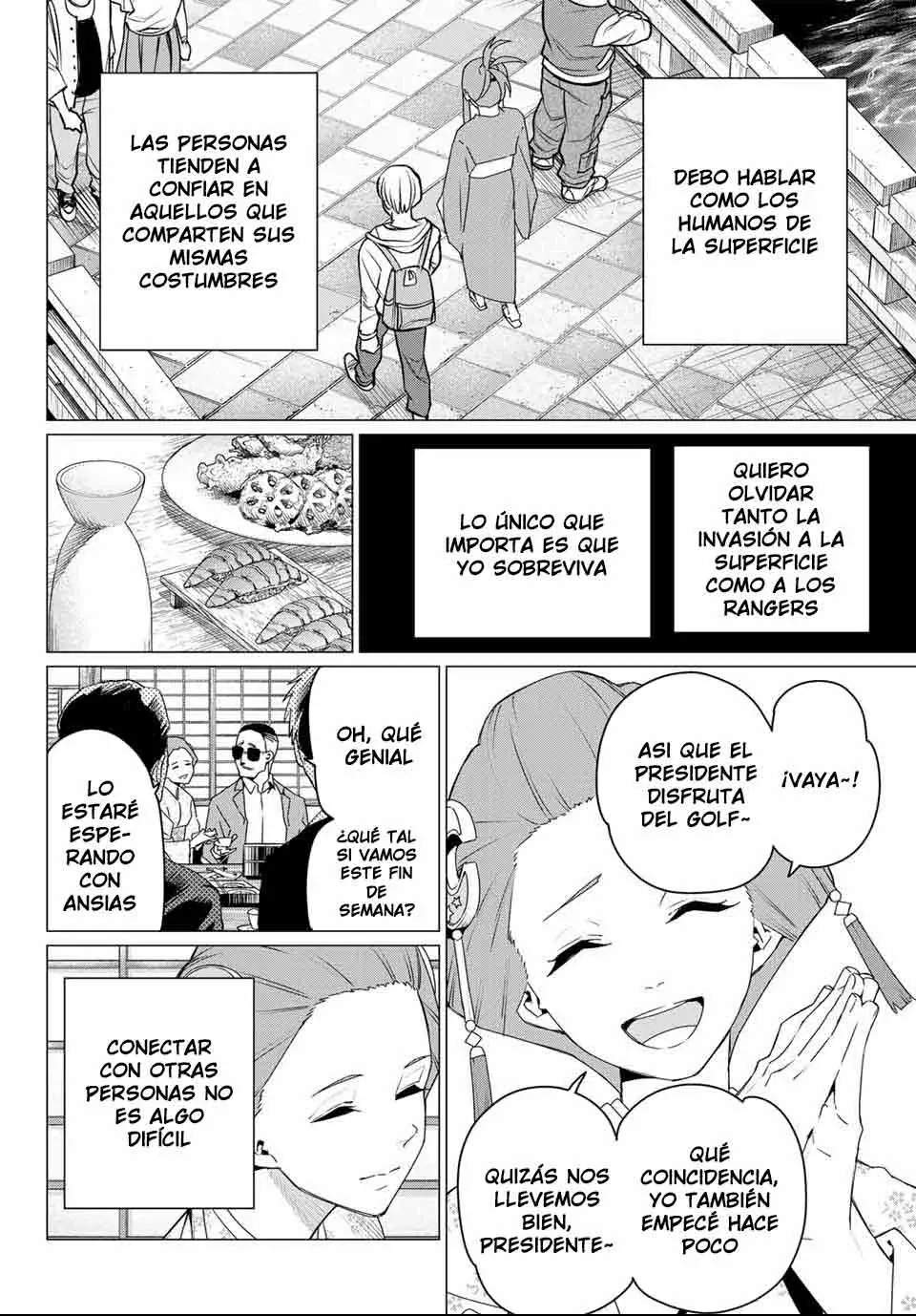 Sentai Daishikkaku capítulo 174, página 6