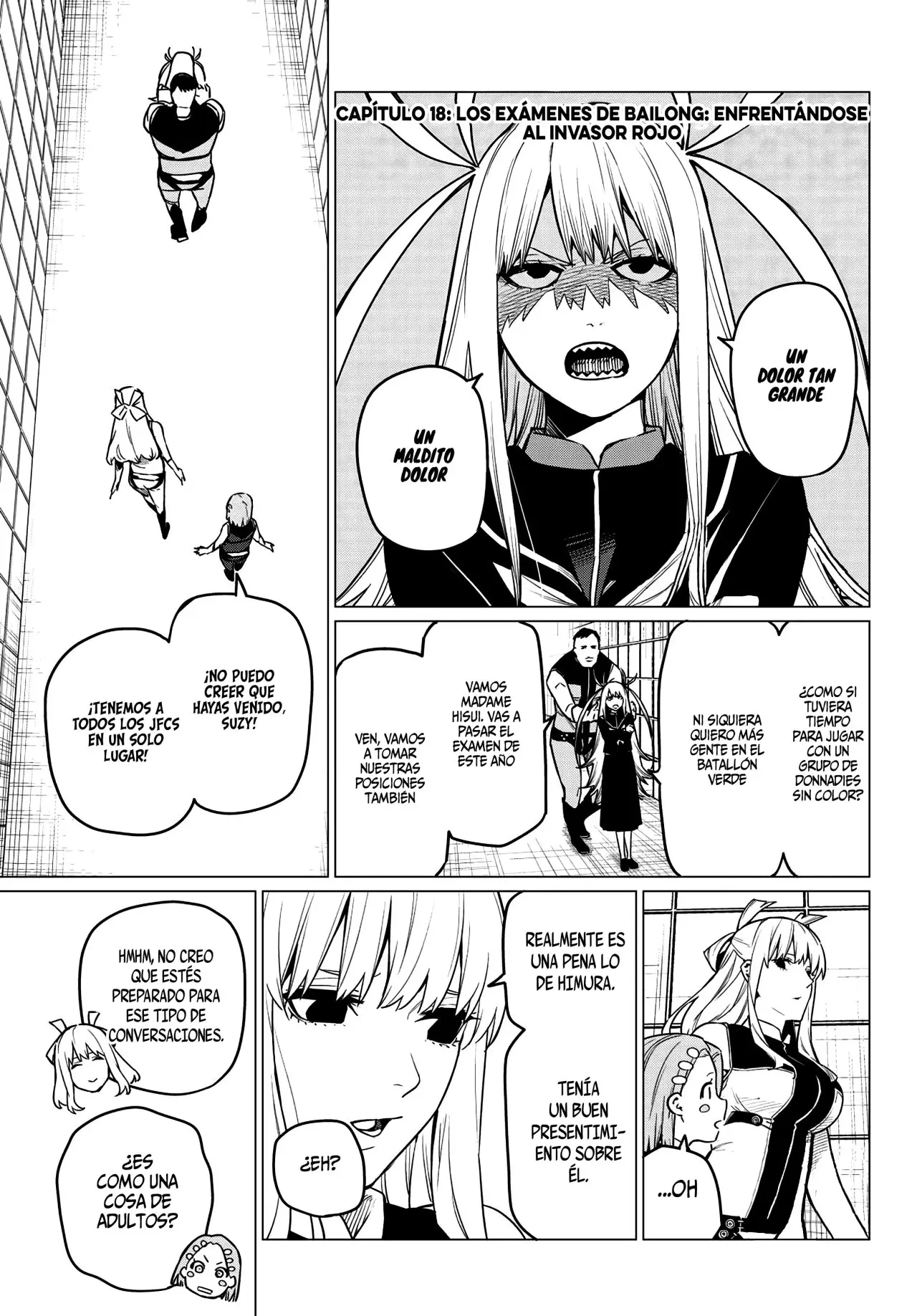 Sentai Daishikkaku capítulo 18, página 2