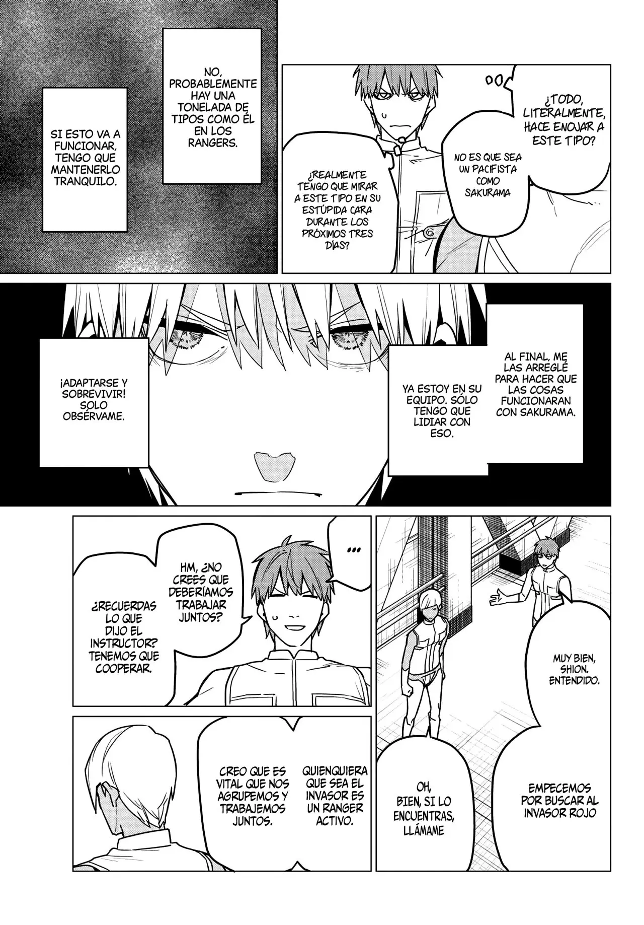 Sentai Daishikkaku capítulo 18, página 6