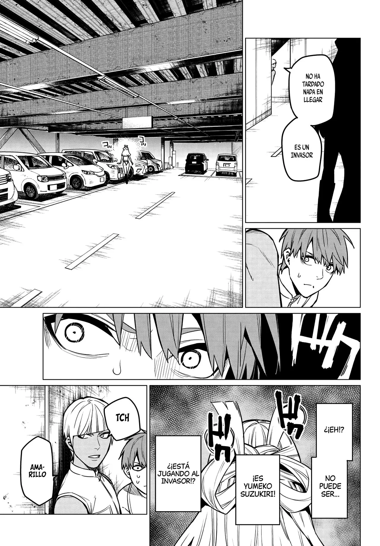 Sentai Daishikkaku capítulo 18, página 8
