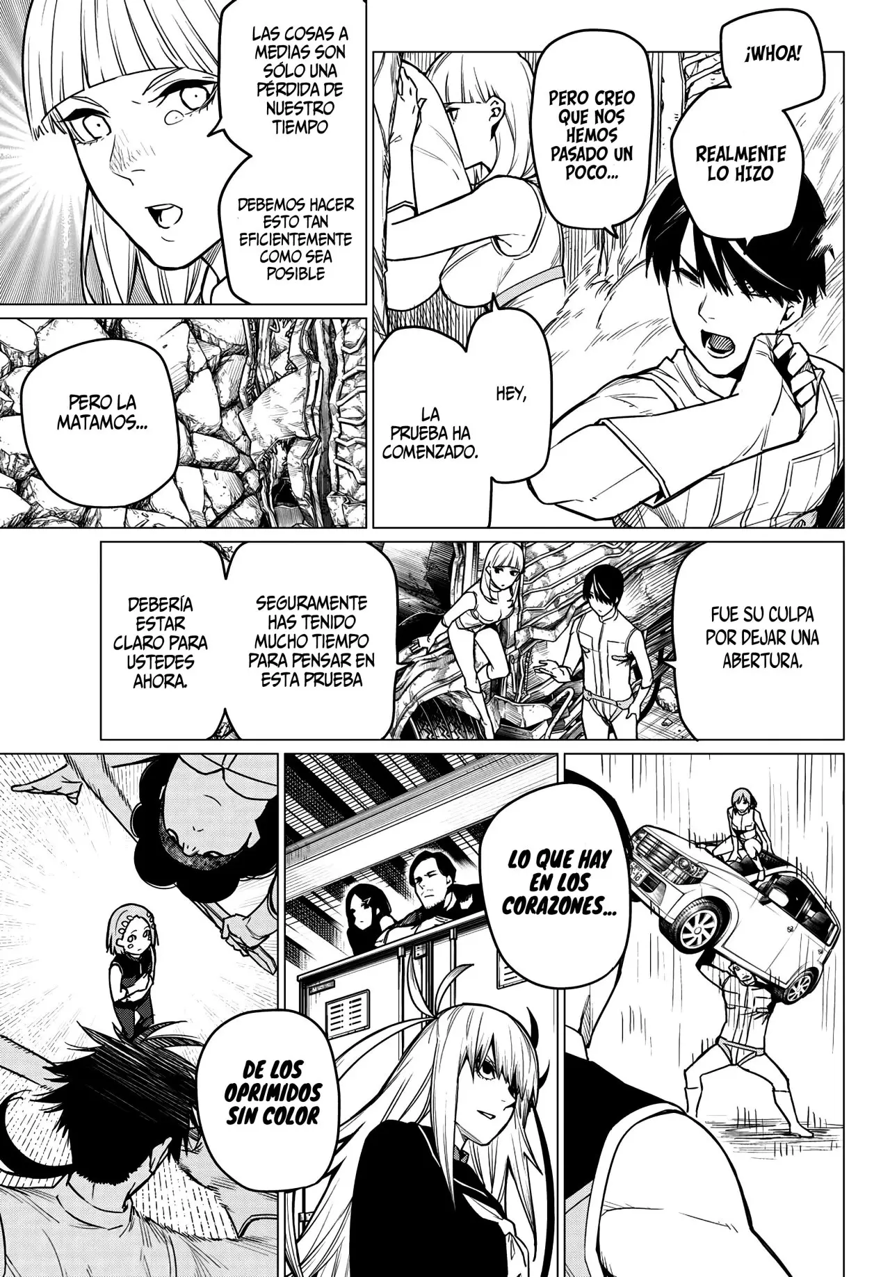 Sentai Daishikkaku capítulo 18, página 12