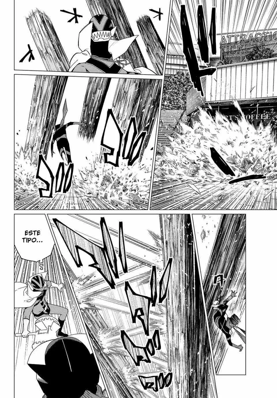 Sentai Daishikkaku capítulo 180, página 8