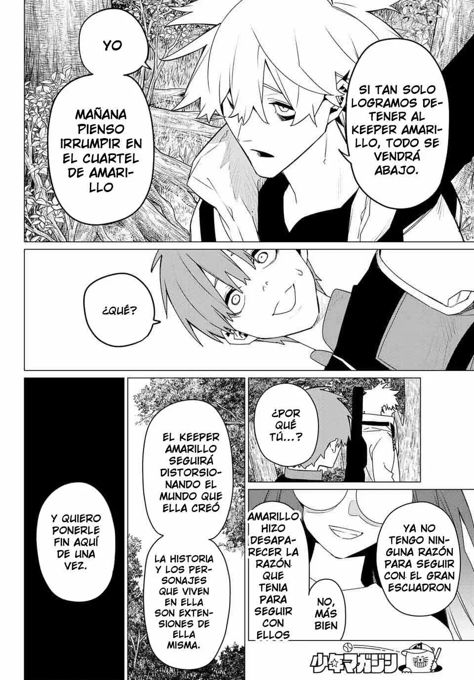 Sentai Daishikkaku capítulo 182, página 8
