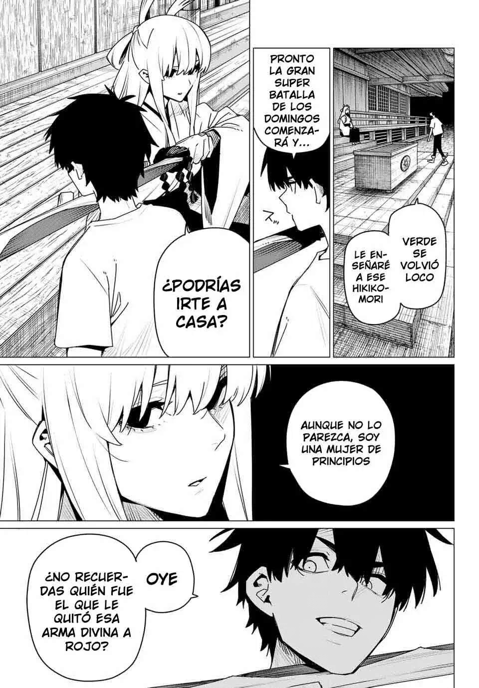 Sentai Daishikkaku capítulo 182, página 13