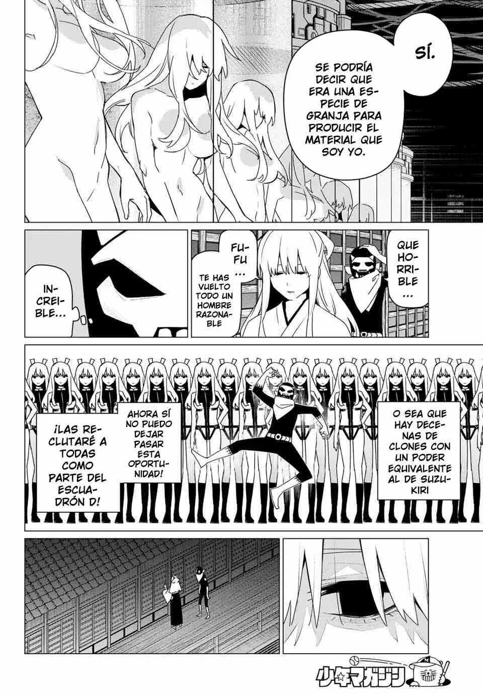 Sentai Daishikkaku capítulo 183, página 8