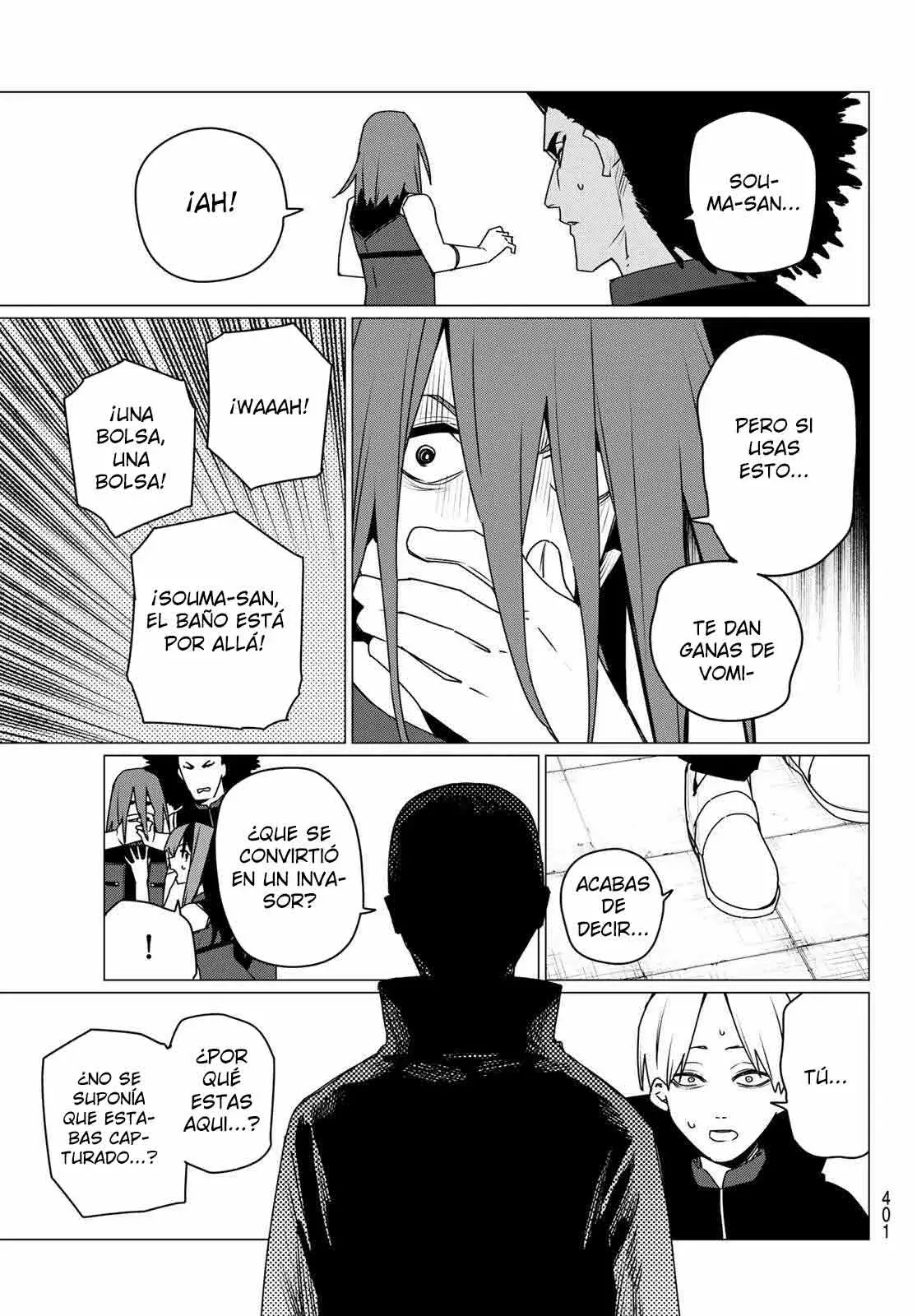 Sentai Daishikkaku capítulo 184, página 17